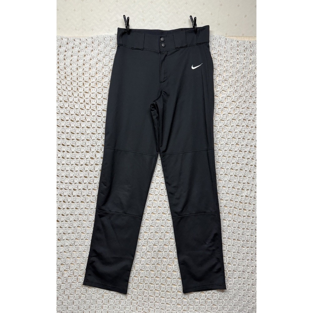 Nike Pro Core Baseball Elastic Pants Mens Size S Black Stretch AA9796-010) MLB